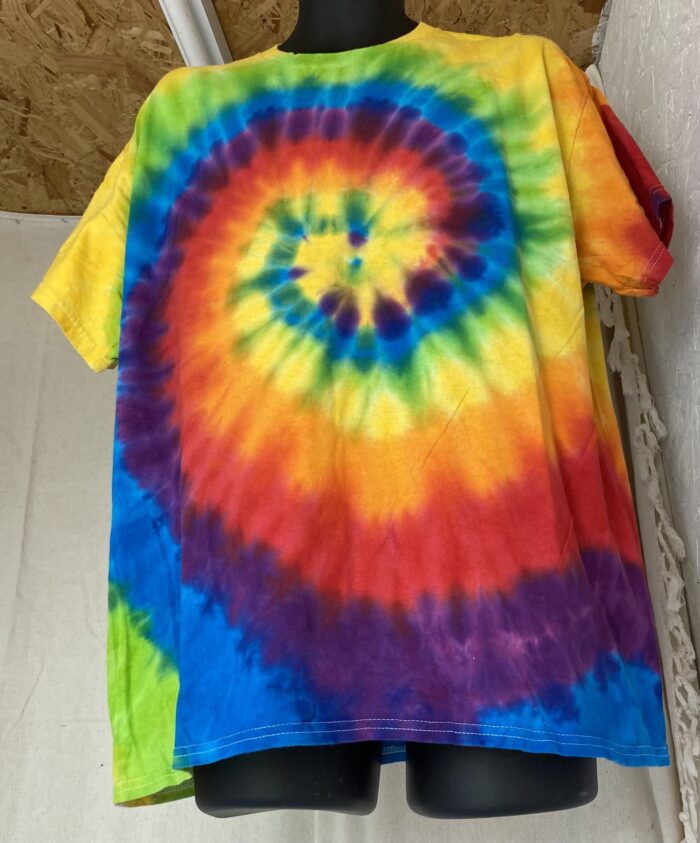 Spiral Tie Dye cotton t-shirt Spiral Tie Dye cotton tshirt