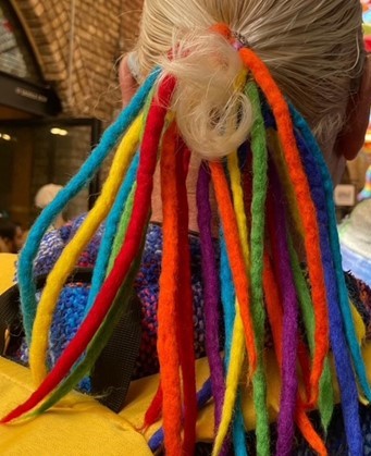 Pure wool dreads